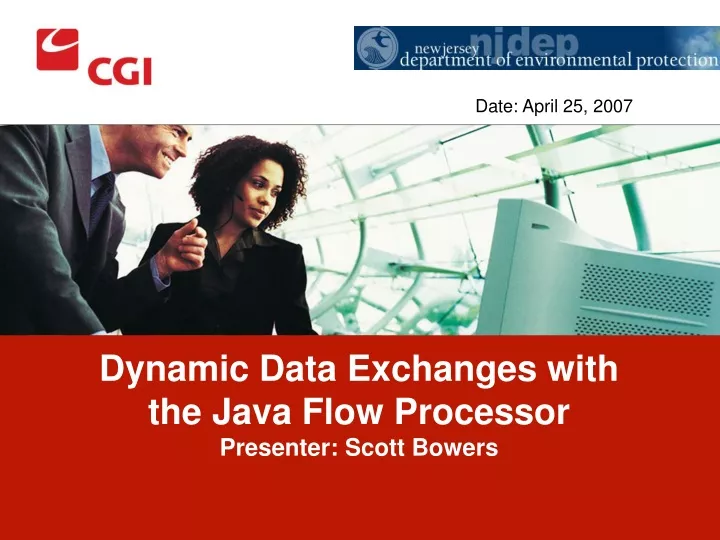 dynamic data exchanges with the java flow processor presenter scott bowers