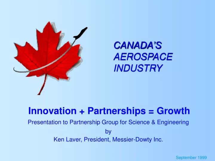 canada s aerospace industry