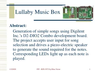 Lullaby Music Box