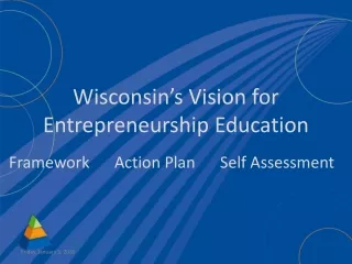 Wisconsin’s Vision for Entrepreneurship Education