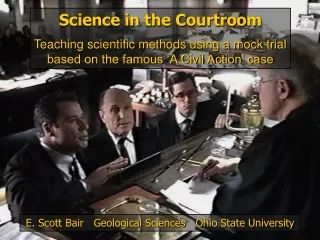 Science in the Courtroom