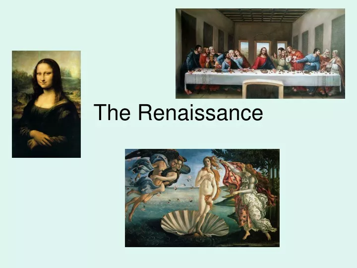 the renaissance