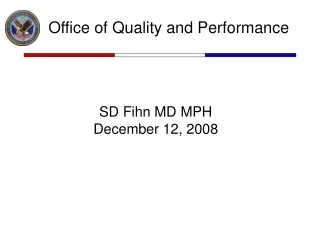 Office of Quality and Performance