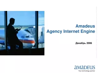 Amadeus Agency Internet Engine