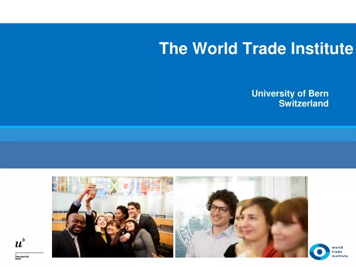 the world trade institute