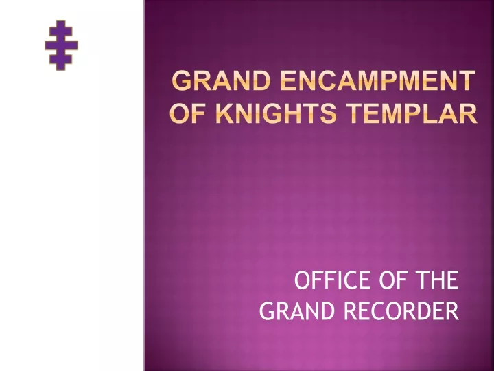 grand encampment of knights templar