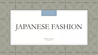 japanese fashion