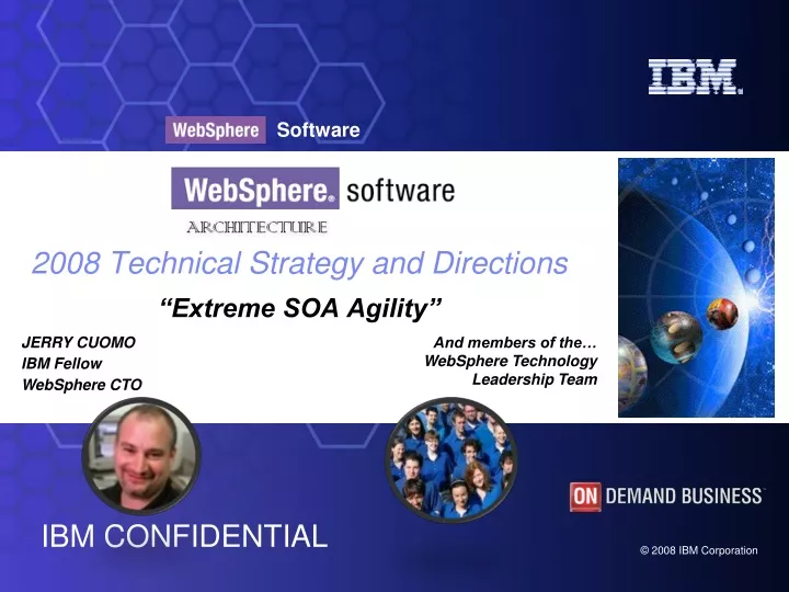 2008 technical strategy and directions extreme soa agility