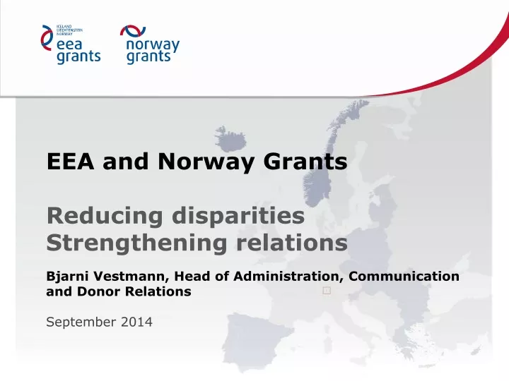 eea and norway grants reducing disparities