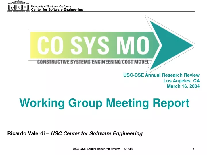 usc cse annual research review los angeles