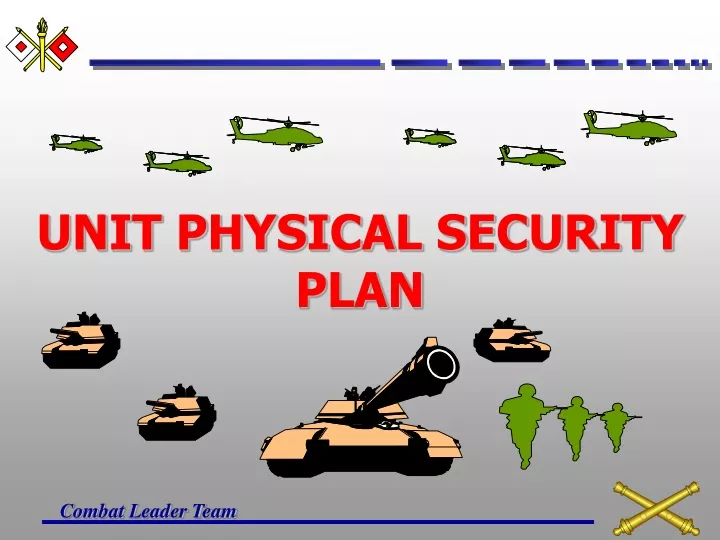 unit physical security plan