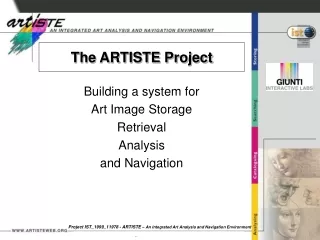 The ARTISTE Project