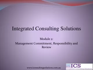Integrated Consulting Solutions