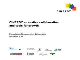 CINERGY  –  creative collaboration and tools for growth