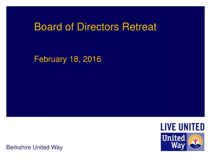 board of directors retreat