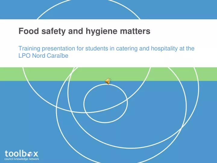 food safety and hygiene matters