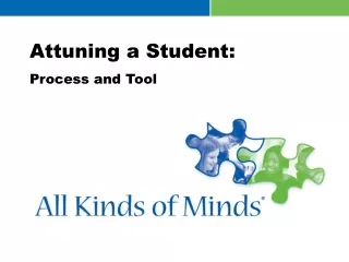 Attuning a Student: Process and Tool
