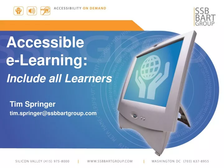 accessible e learning include all learners