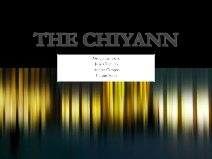 the chiyann