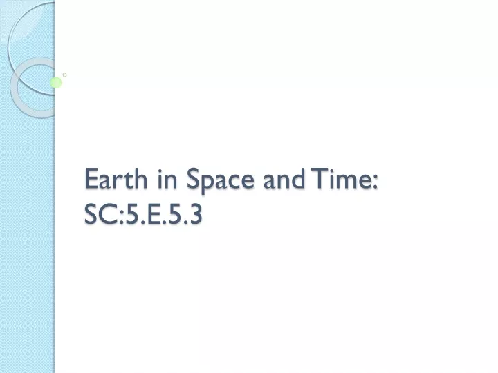 earth in space and time sc 5 e 5 3
