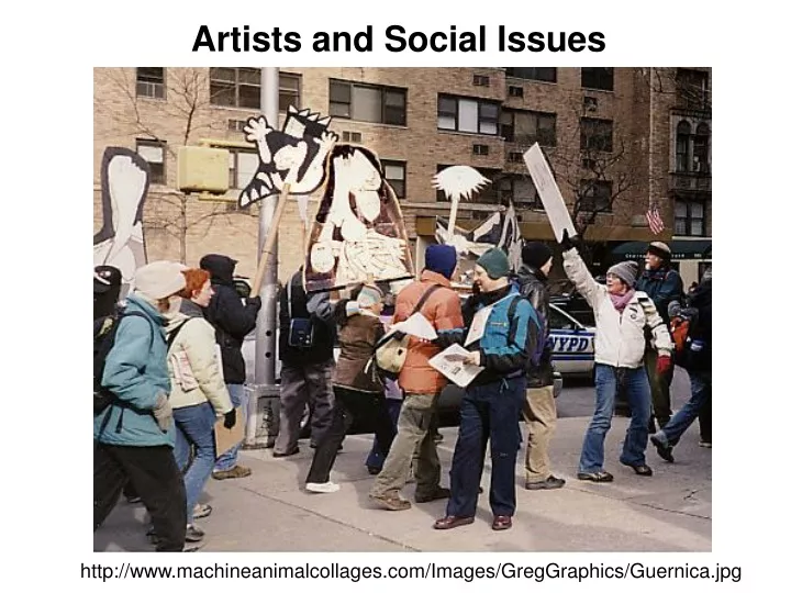 artists and social issues