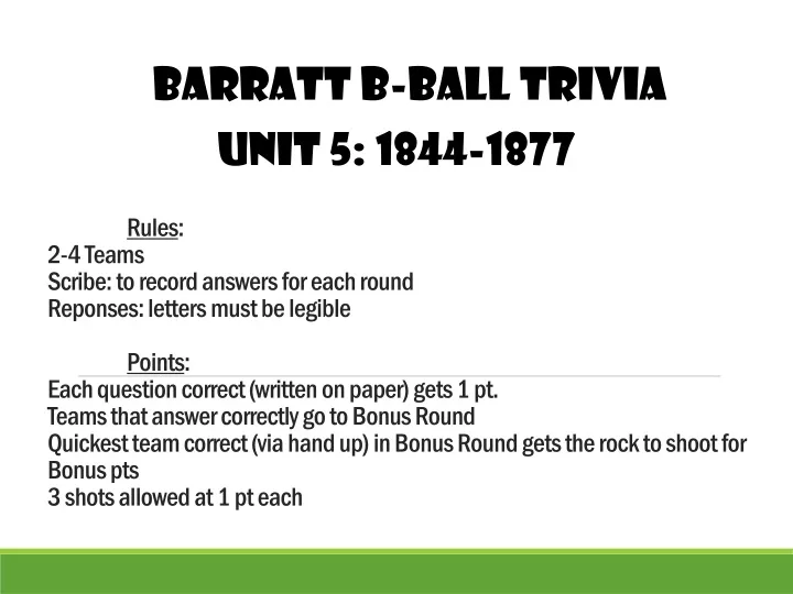barratt b ball trivia
