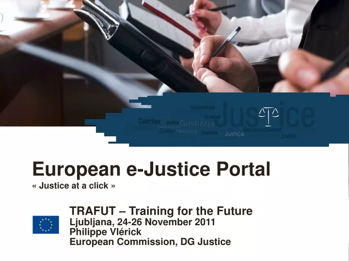 european e justice portal justice at a click