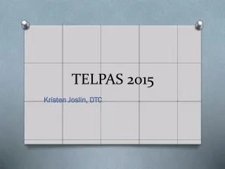 TELPAS 2015