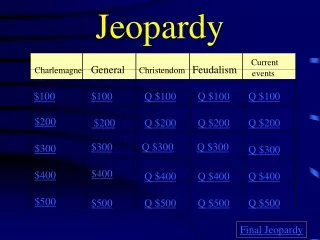 Jeopardy