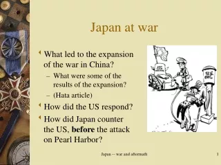 Japan at war