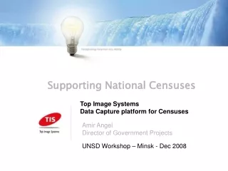 UNSD Workshop – Minsk - Dec 2008