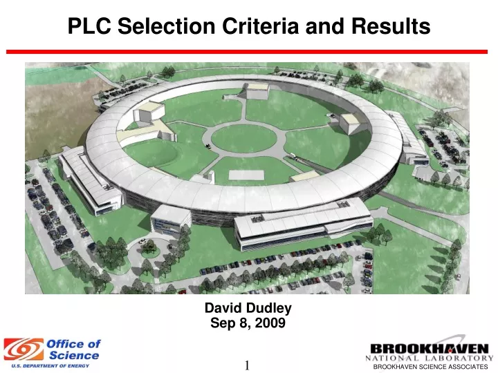 plc selection criteria and results