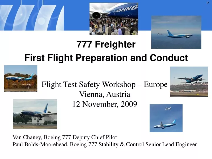 777 freighter first flight preparation and conduct