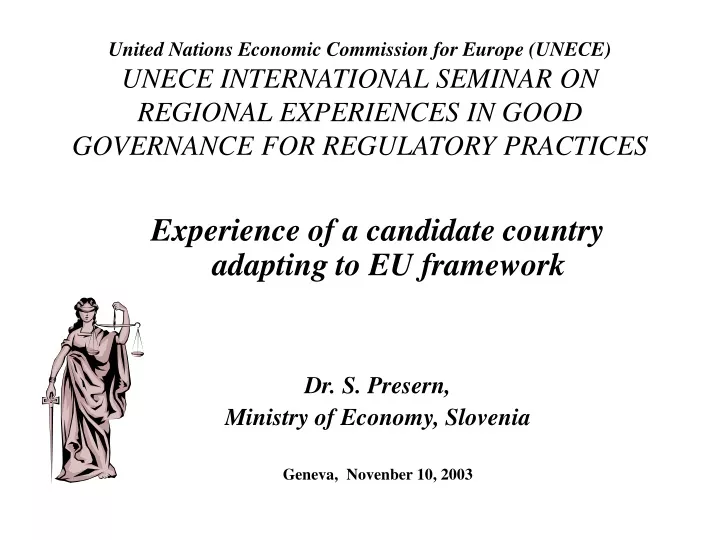 united nations economic commission for europe
