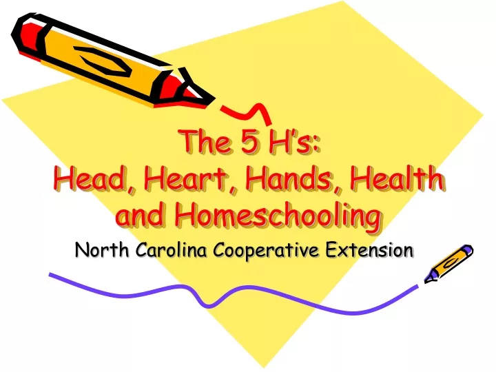 the 5 h s head heart hands health and homeschooling