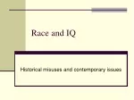 Race and IQ - slide 1