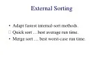 PPT - External Sorting PowerPoint Presentation, free download - ID:6147091