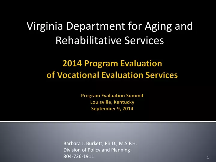 virginia department for aging and rehabilitative services