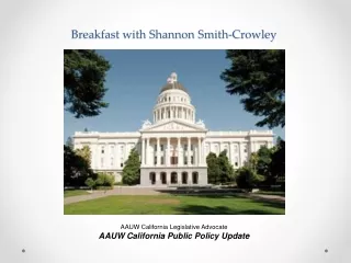 Breakfast with Shannon Smith-Crowley
