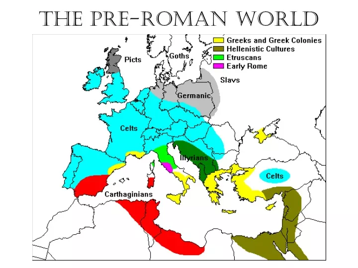 the pre roman world