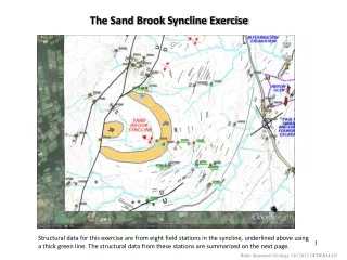 The Sand Brook Syncline Exercise