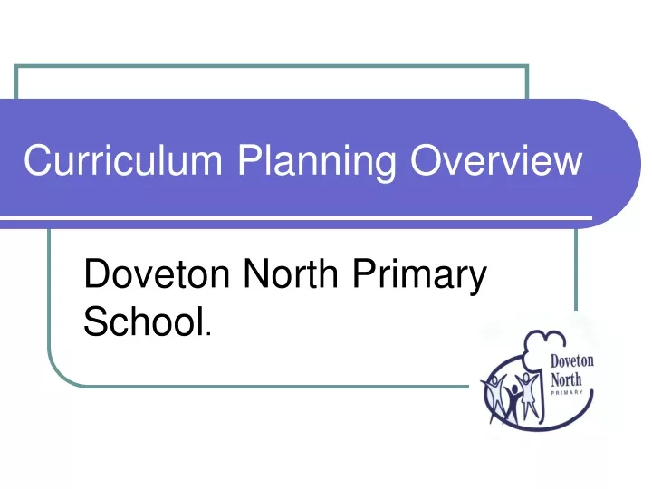 curriculum planning overview