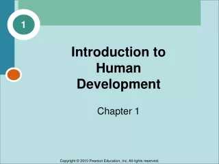 Introduction to Human Development