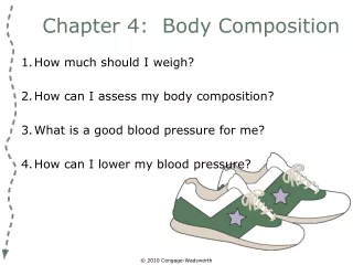 Chapter 4:  Body Composition