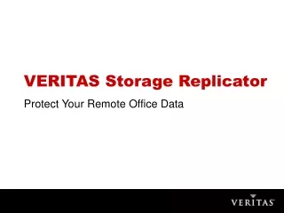 VERITAS Storage Replicator