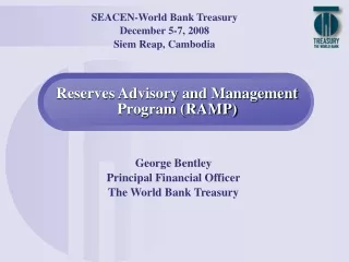 Reserves Advisory and Management Program (RAMP)