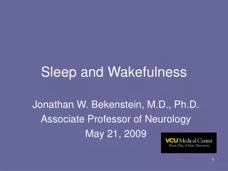 Sleep and Wakefulness