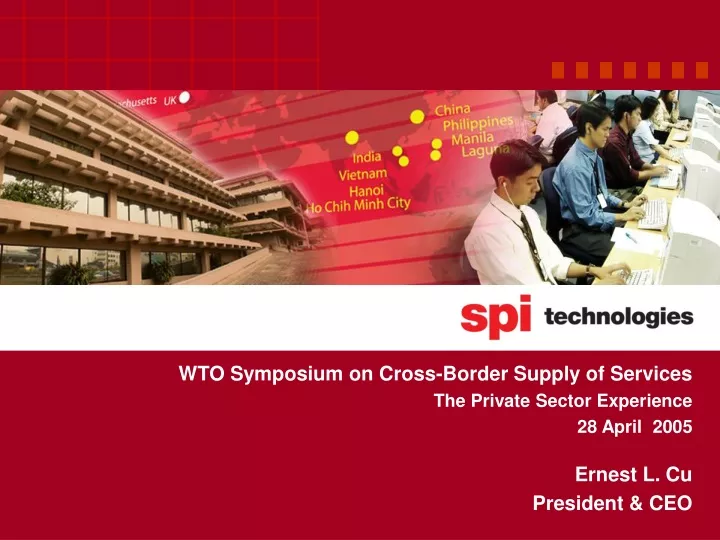 wto symposium on cross border supply of services