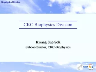 CKC Biophysics Division
