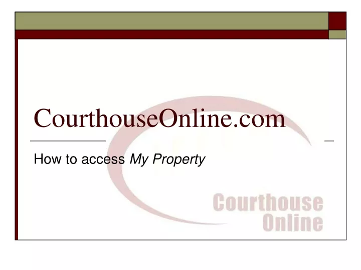 courthouseonline com